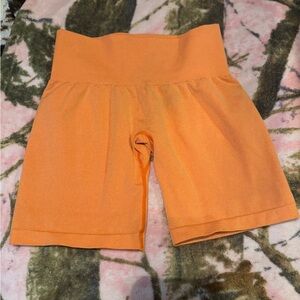 NVGTN Vibrant Orange Women's Bike Shorts